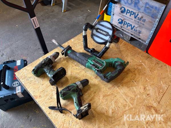 Verktygspaket Hikoki 4 st