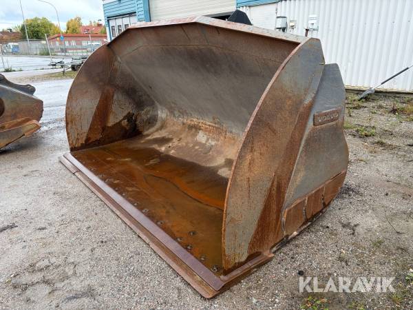 Grusskopa Volvo 3 m med Stora BM fäste