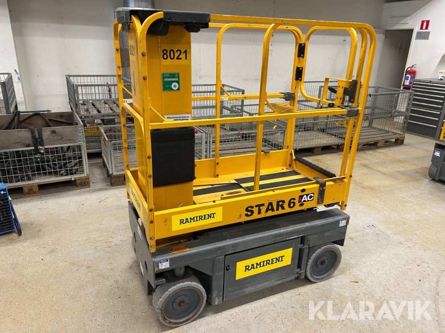 Pelarlift Haulotte Star 6 AC EXT