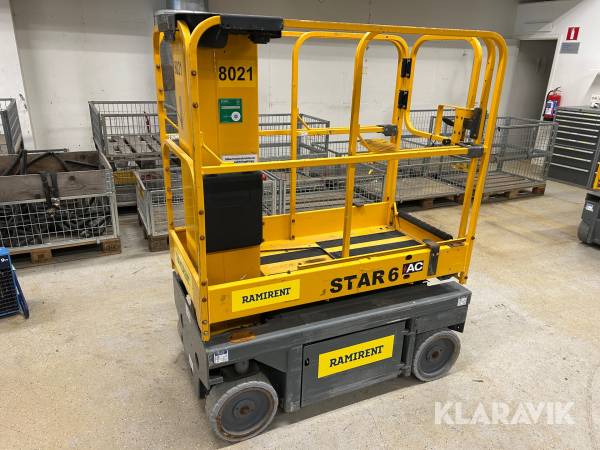 Pelarlift Haulotte Star 6 AC EXT