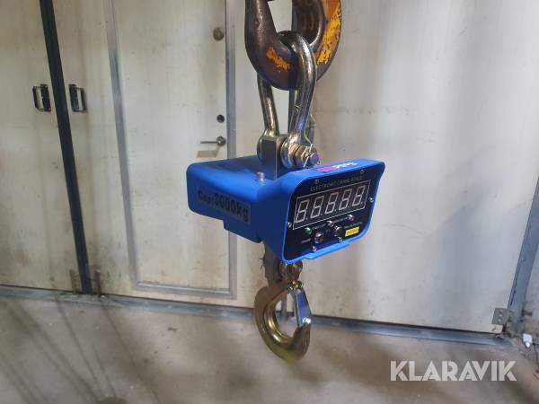 Kranvåg Digital 3000 kg