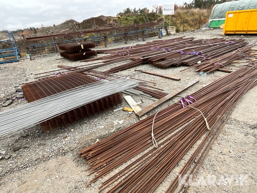 Armering / armeringsjärn och nät stort parti
