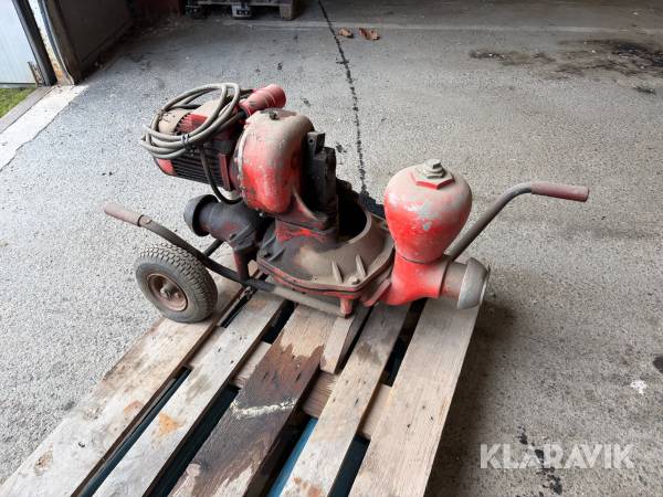 Vattenpump Mudder 3 eldriven