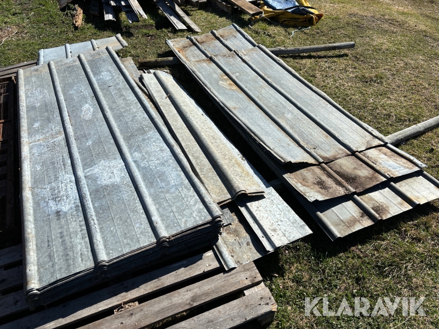 Galvad takplåt/pannplåt