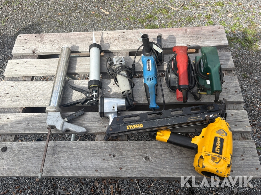 Diverse handverktyg