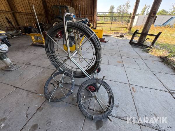 Rörål/Glasfiberstav på stativ Sahlins Maskin AB