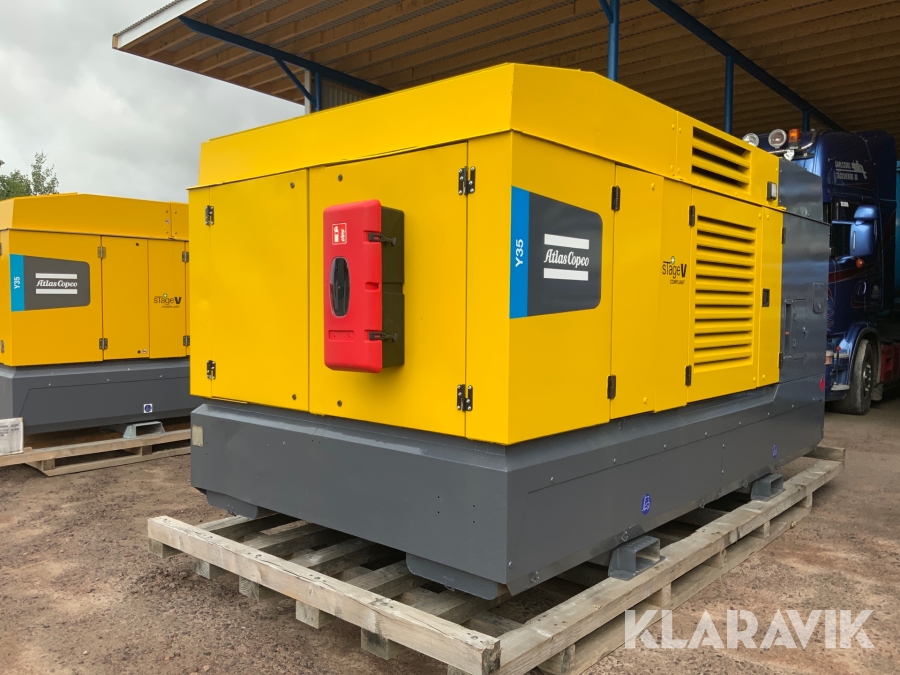 Borrkompressor Atlas Copco Y35