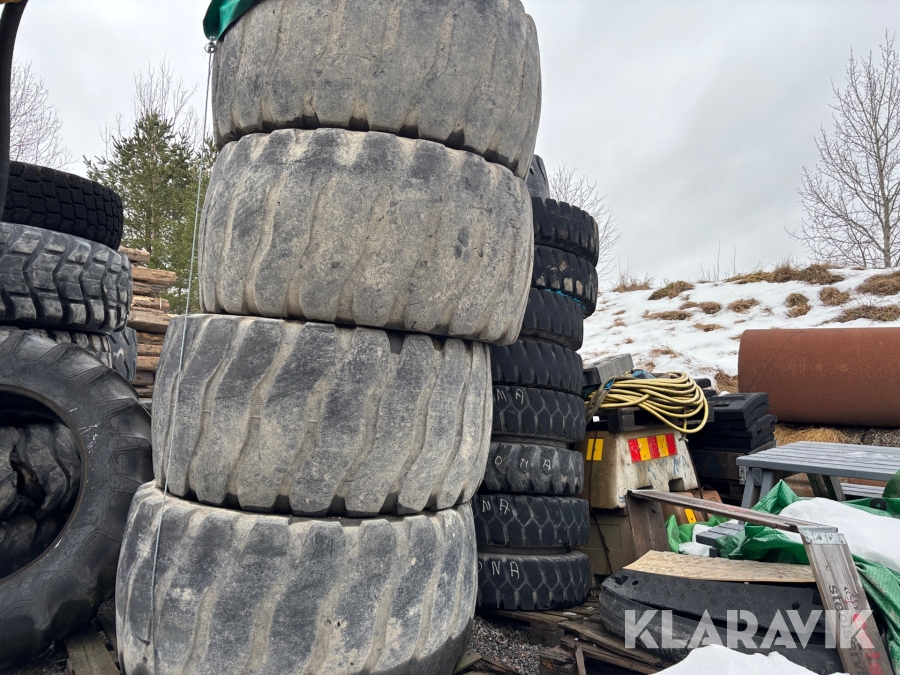 Däck Bridgestone 30/65 r25 för dumper