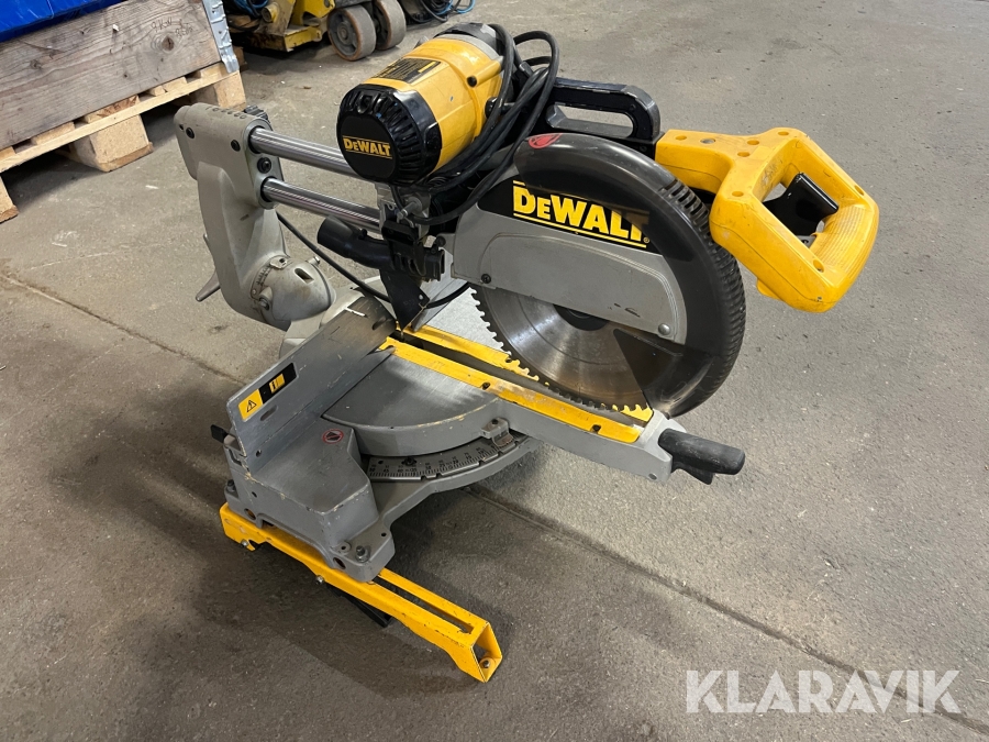 Kap/geringsåg DEWALT DW708-qs