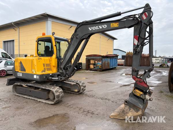 Grävmaskin Volvo EC55B