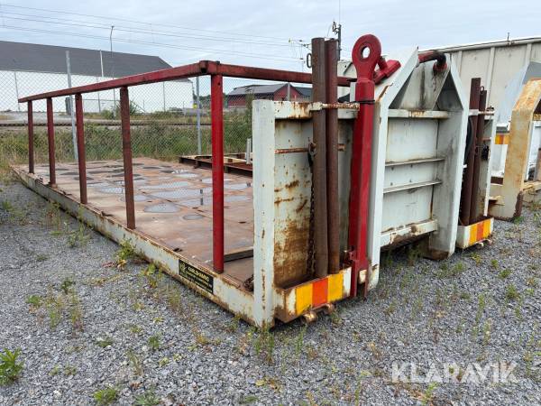 Maskinflak med vinsch