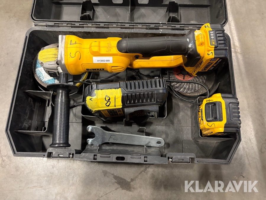 Vinkelslip Dewalt DCG412