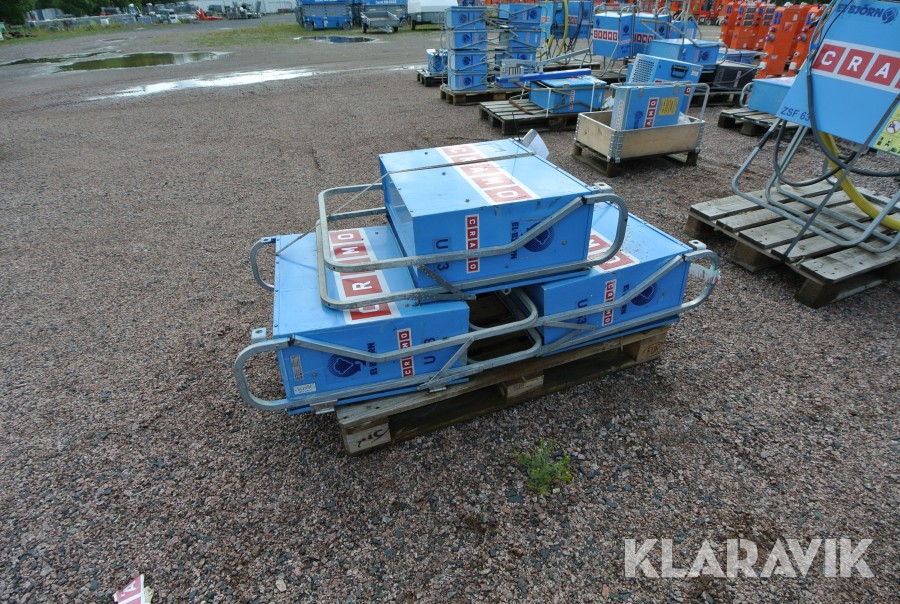 Undercentral tre styck Elbjörn U63 