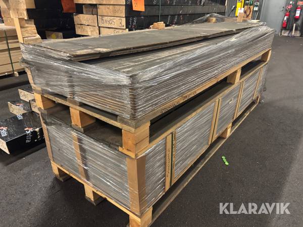 Panel Multiplatta 2390x400x6 platina grå 80st
