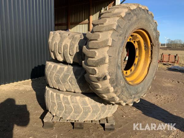 Hjul för Volvo L50 BKT GR-228 15.5-25 4st