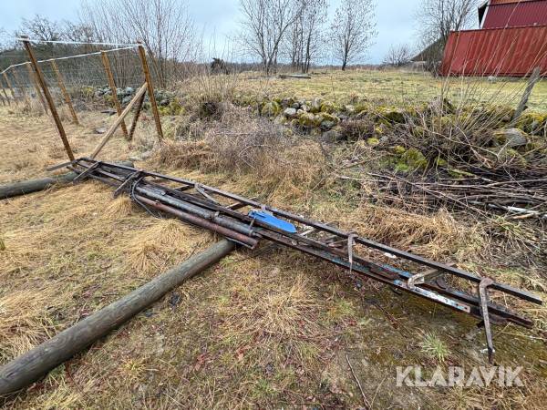 Utgödslingsskrapor 600mm vänster och höger