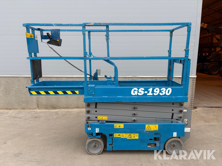 Saxlift Genie GS-1930 nya batterier