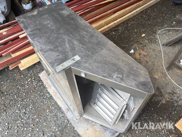 Fläktkåpa MKN UV 61/101 E CD till restaurangugn