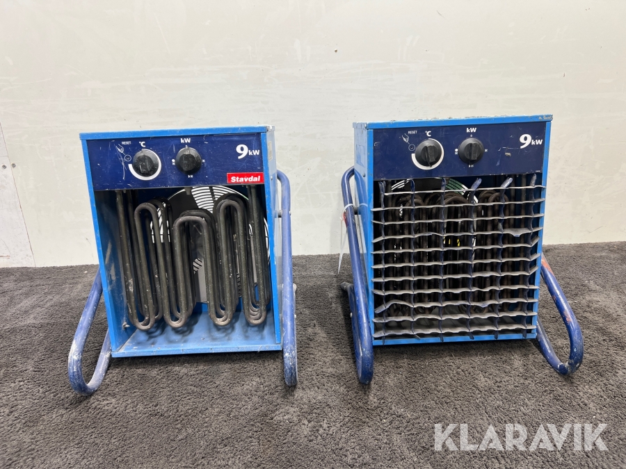 Varmluftsfläktar El-Björn VF 9B