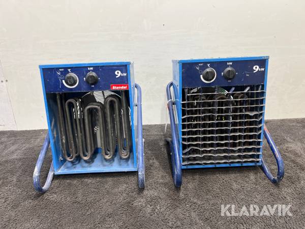 Varmluftsfläktar El-Björn VF 9B
