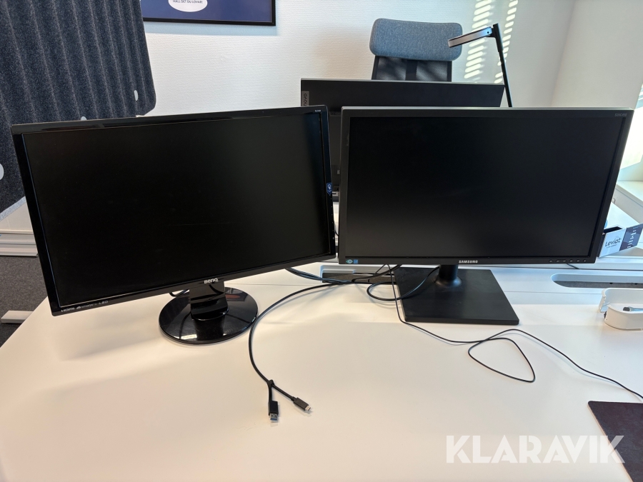 Datorskärm 24 tum 2st