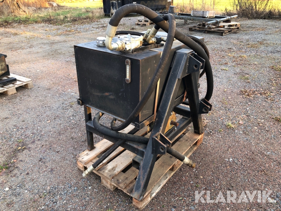 Hydraulpump med tank kraftuttagsdriven