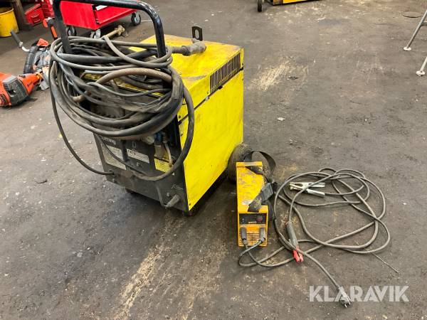 Svets och plasmaskärare Weco Och ESAB Discovery 140 och LPC 50