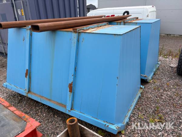 Container med BM-Fäste 5m3 2st