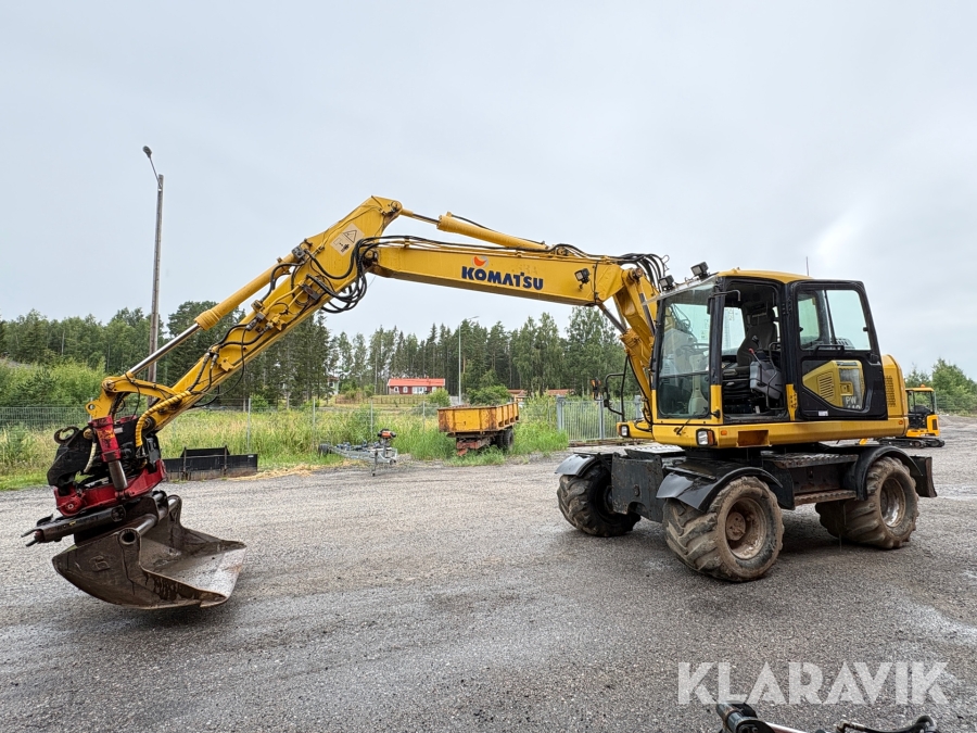 Grävmaskin Komatsu PW 140-7