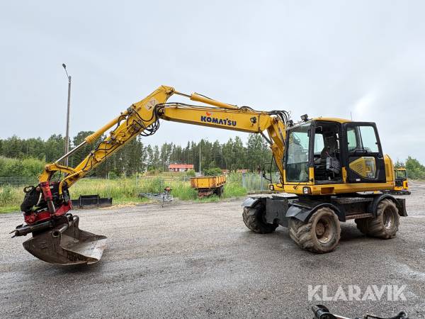 Grävmaskin Komatsu PW 140-7