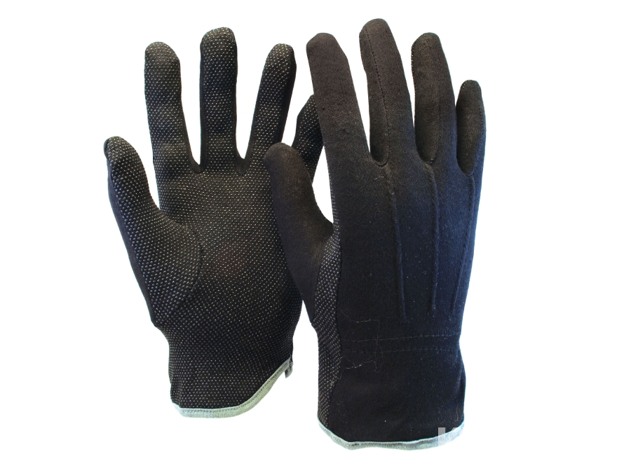 12 000 pairs black cottonglove Soft Touch ®