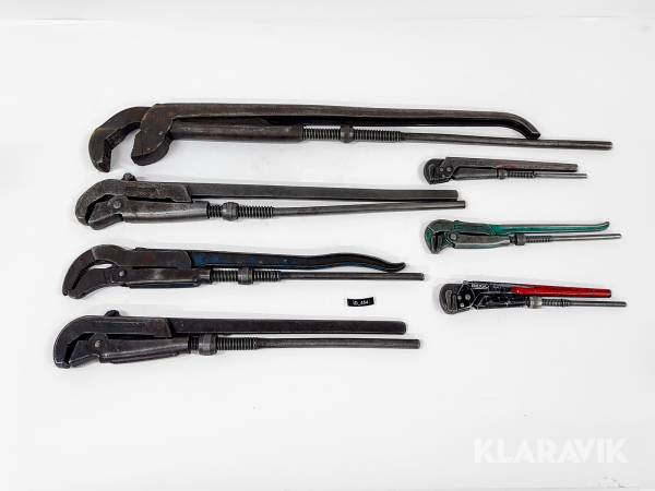 Rörtänger av kvalitetsfabrikat 8st