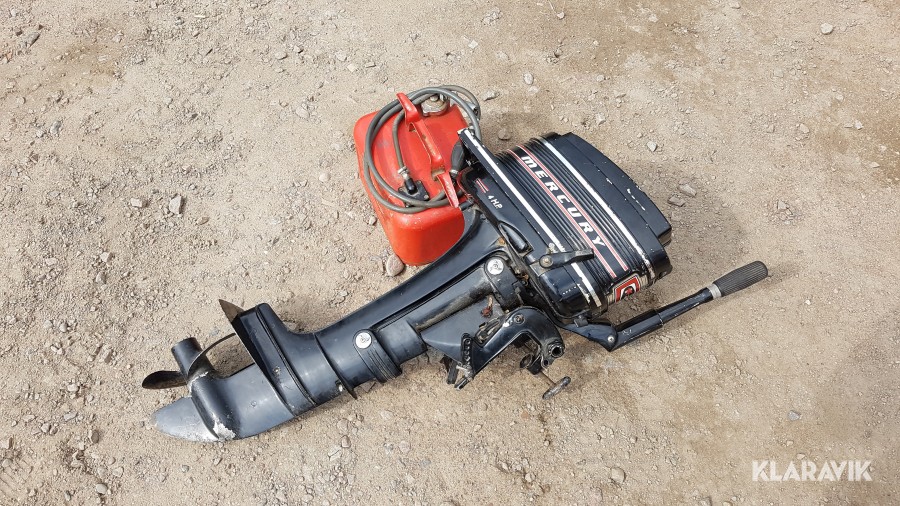 Båtmotor Mercury 4 hk med tank