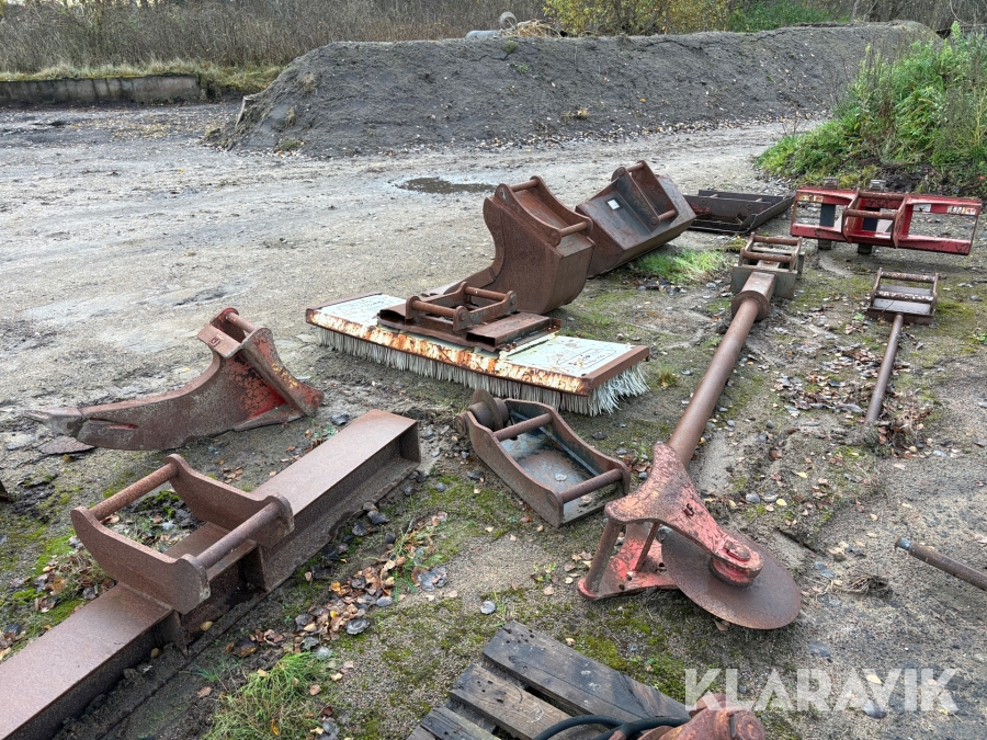 Skopor / Redskap 11 st S45