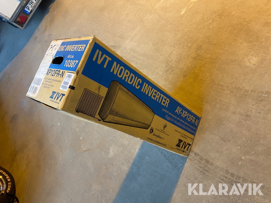 Utedel värmepump IVT Nordic Inverter AY-XP12FR-N