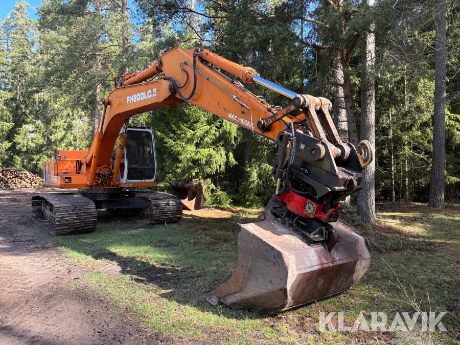Grävmaskin Fiat-Hitachi FH200LC,3