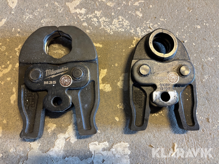 Pressbackar Milwaukee TH25 & M35
