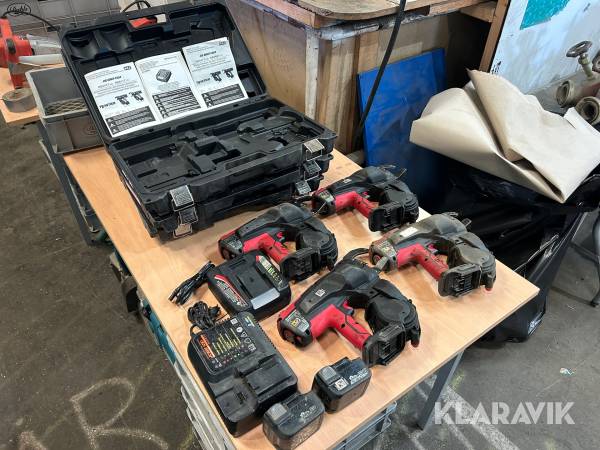 Najmaskiner Max RE611T & RB441T 4 st