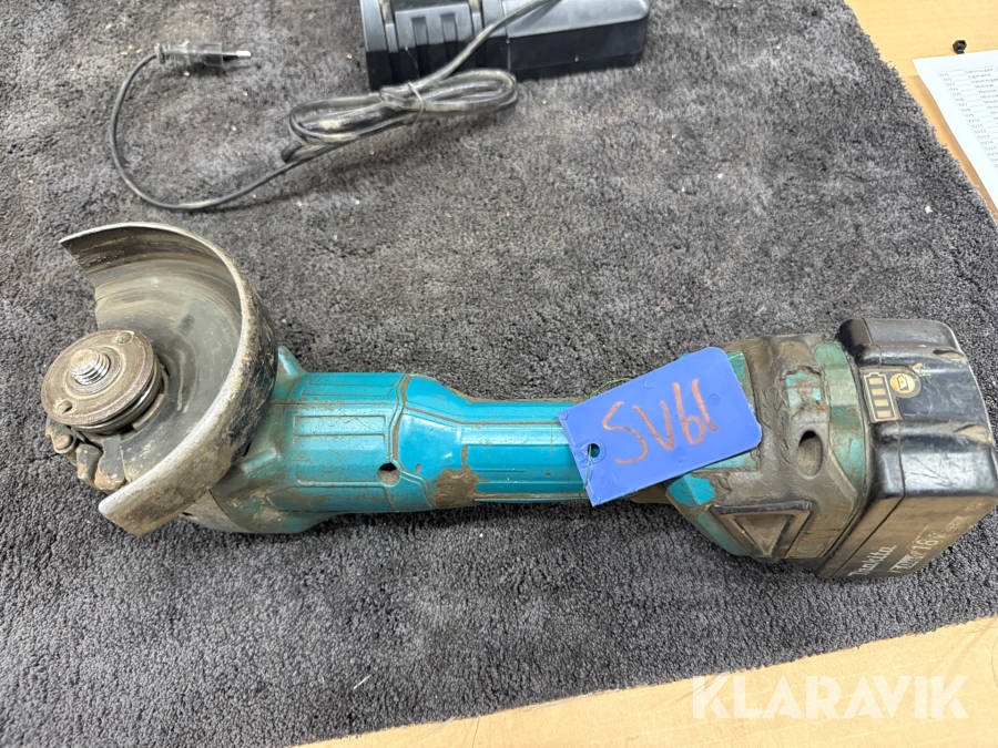 Kap-& vinkelslip Makita DGA504