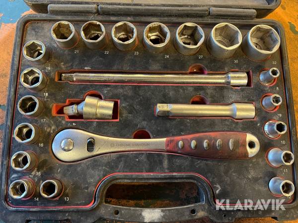 Hylsnyckelsats Peddinghaus