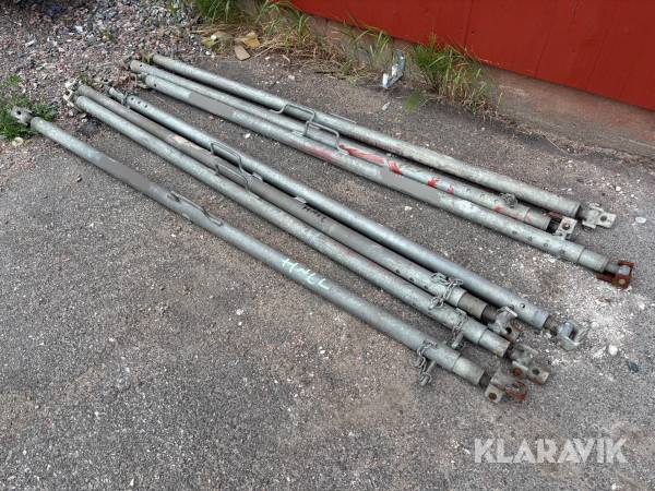 Väggstöd / formstöd 7st