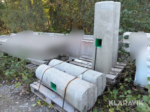 Betongfundamenten 4st