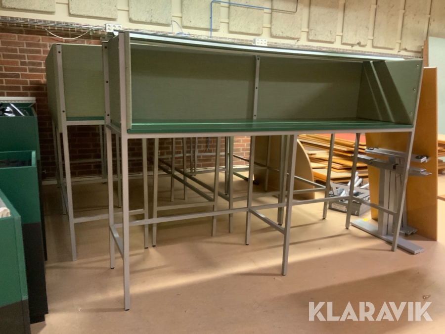 Avskärmningsbås 5st