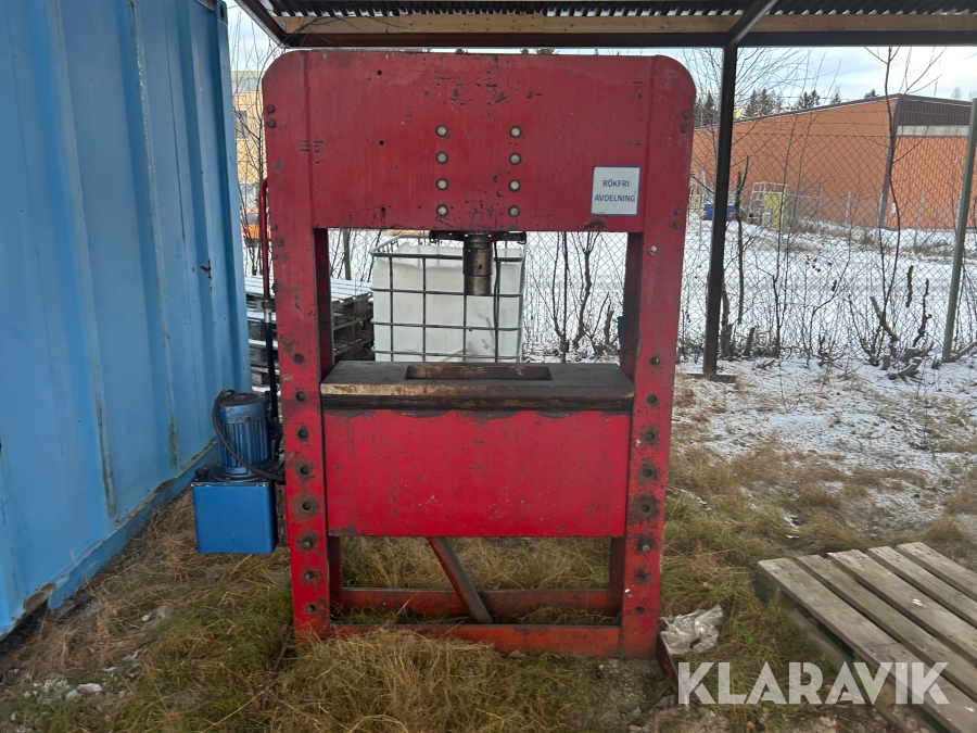 Hydraulpress Hydrauliska Industri H100