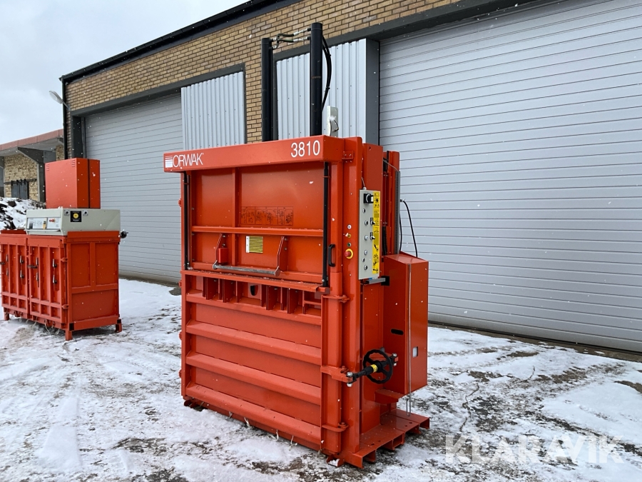 Komprimator Orwak 3810 balpress