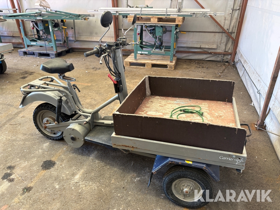 Flakmoped Norsjö Carrier electric