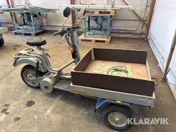 Flakmoped Norsjö Carrier electric