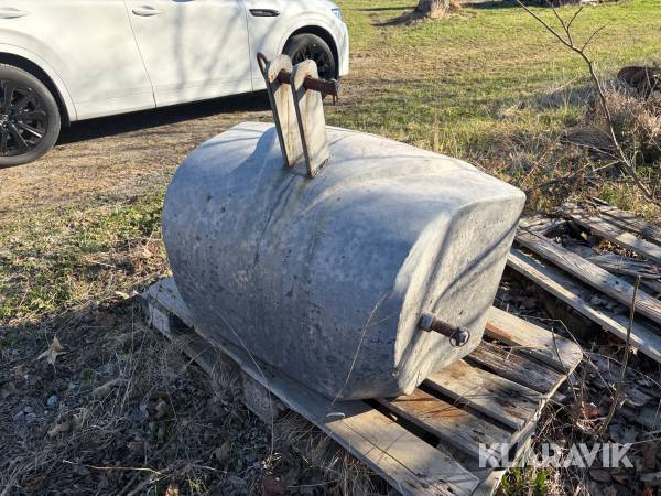 Frontvikt 600kg trepunkt