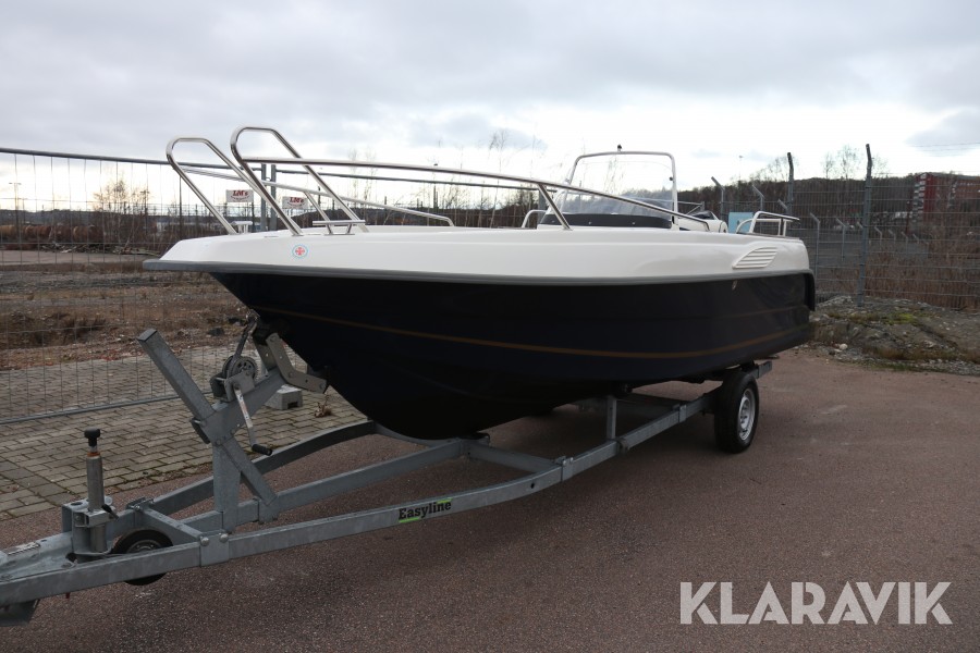 Motorbåt Uttern 5602 exclusive 115 hk motor och båtkärra