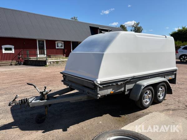 Kåpsläp Brenderup D2000 Boggi
